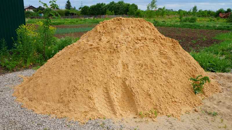 Виды и качество песка для садоводства